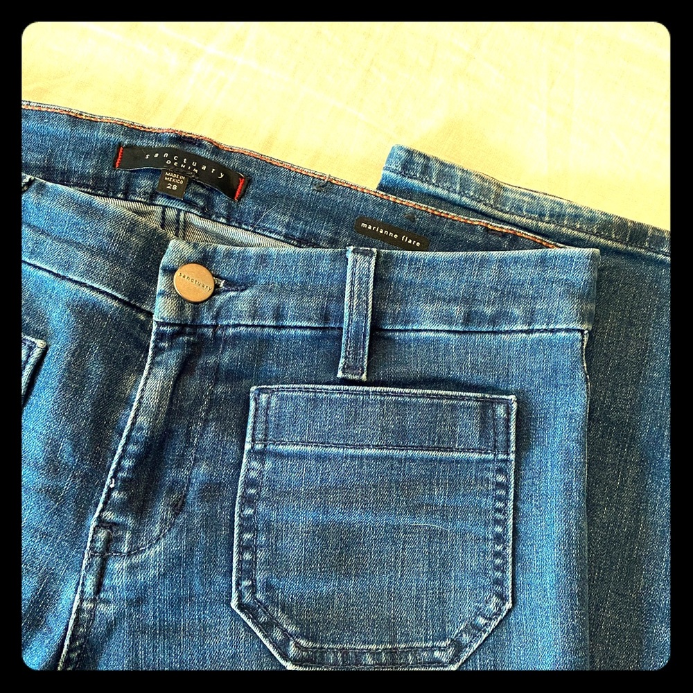 Sanctuary Deim Marianne Flare Jeans